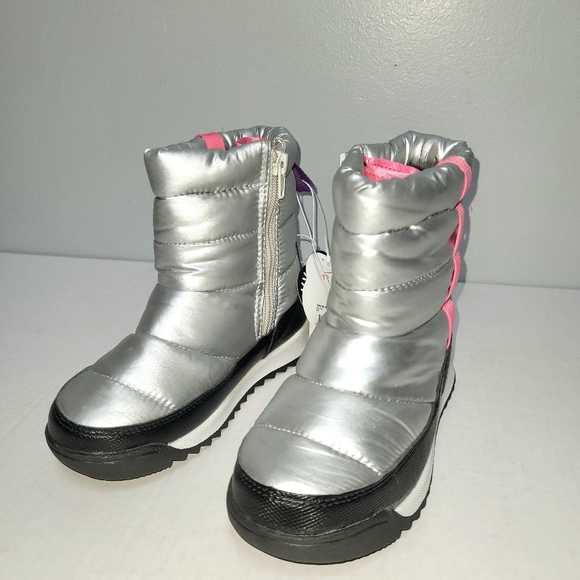 Wonder Nation Puffy Winter Boots (Toddler) - Picture 8 of 9